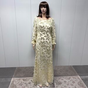 🥂NEW! BTQ CHAMPAGNE SEQUIN GOWN